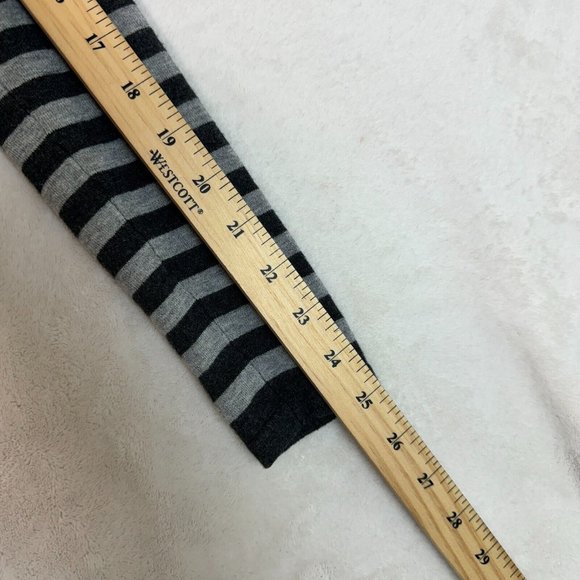 Zara Women's M Striped Midi Long Sleeve Pencil Bodycon Dress - Casual Fashion - Picture 12 of 14